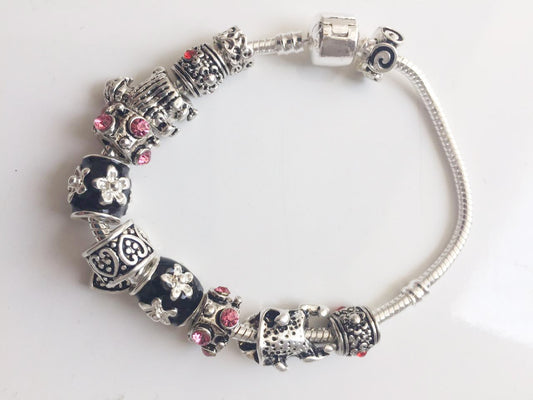 High Quality Fashion European style charm bracelet Jewelry 1034 Xaxe.com