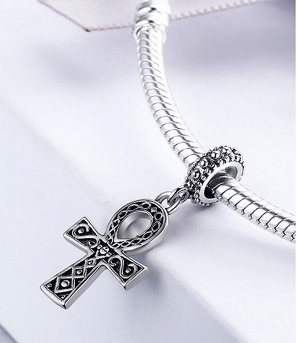 Sterling 925 silver charm gothlic pendant fits Pandora charm and European charm bracelet Xaxe.com