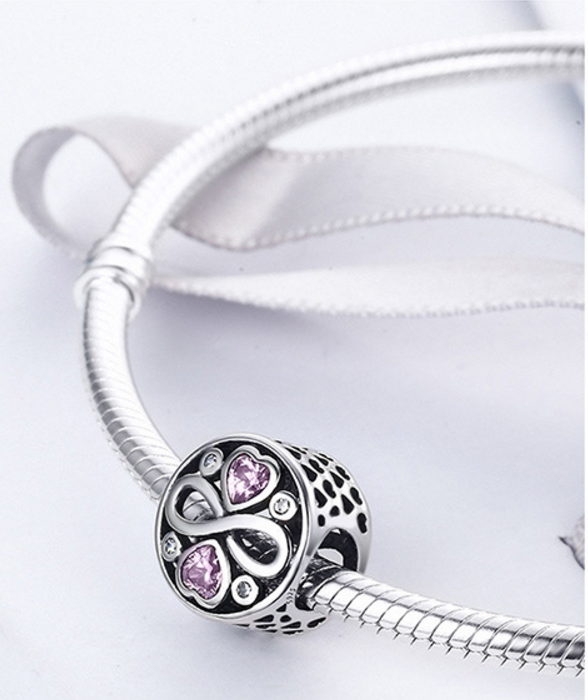 Sterling 925 silver charm lucky symbol bead pendant fits Pandora charm and European charm bracelet Xaxe.com