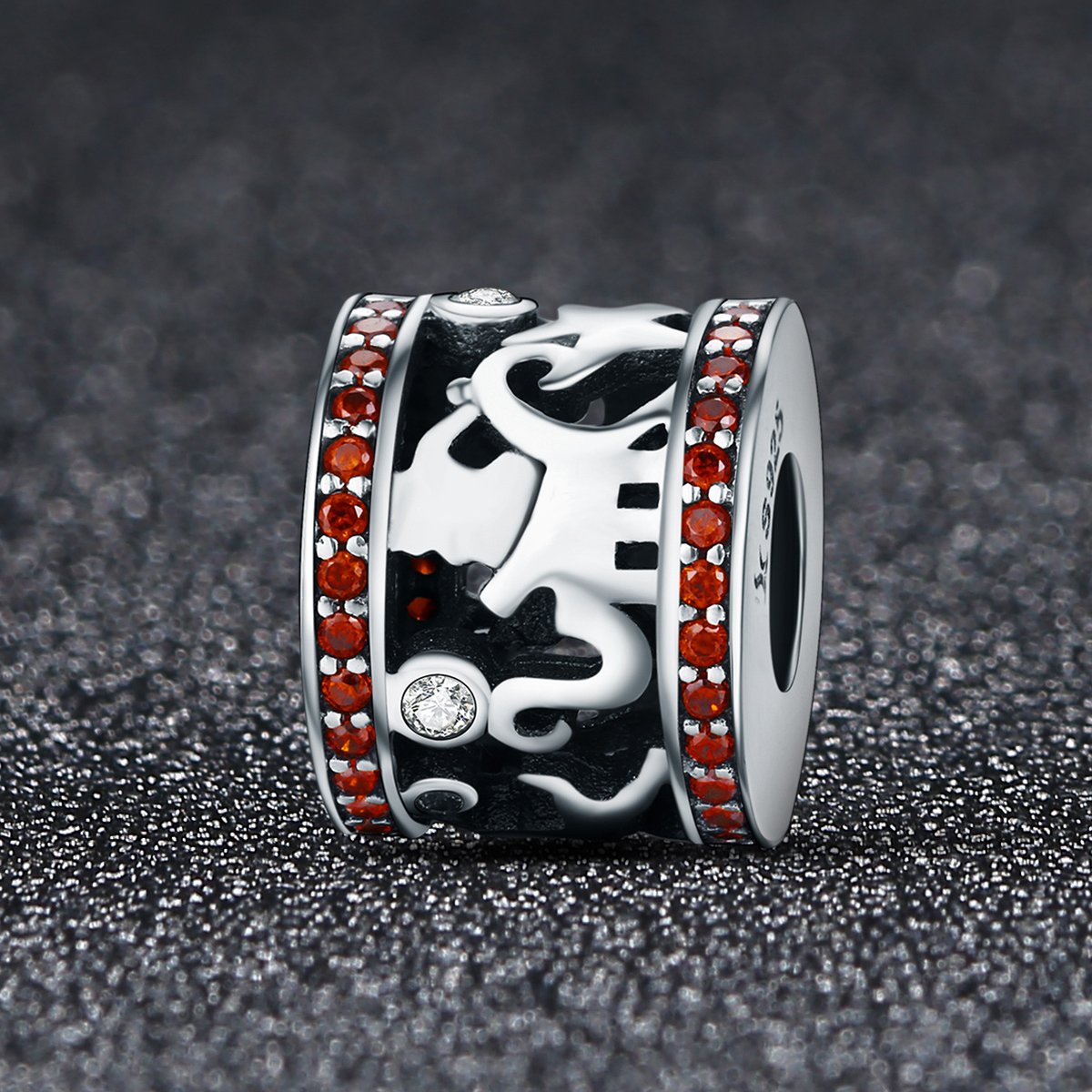 Sterling 925 silver charm the Moose bead pendant fits Pandora charm and European charm bracelet Xaxe.com
