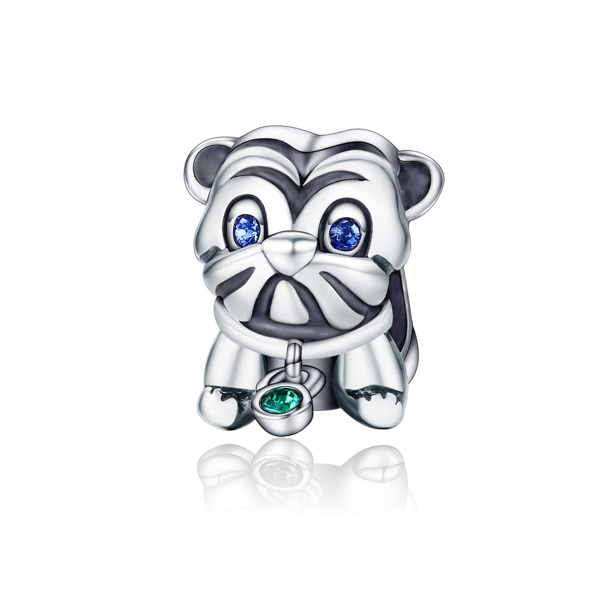 Sterling 925 silver charm the baby puppy home bead pendant fits Pandora charm and European charm bracelet Xaxe.com