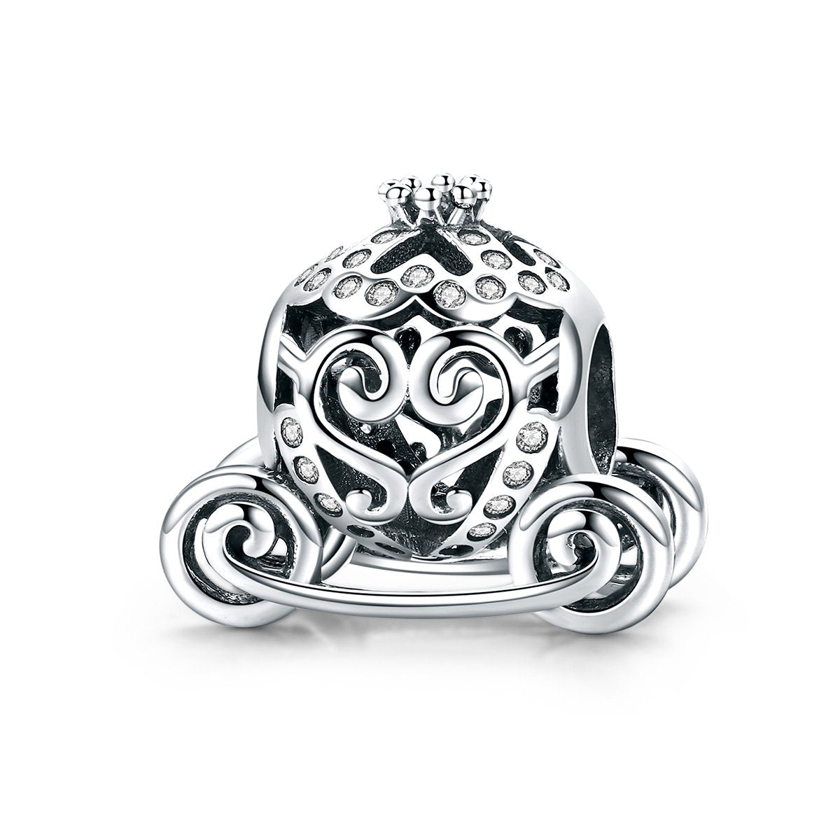 Sterling 925 silver charm the banwagon pendant fits Pandora charm and European charm bracelet Xaxe.com