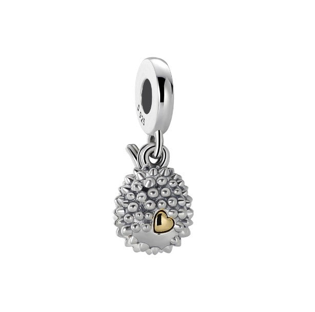 Sterling 925 silver charm the durian bead pendant fits Pandora charm and European charm bracelet Xaxe.com