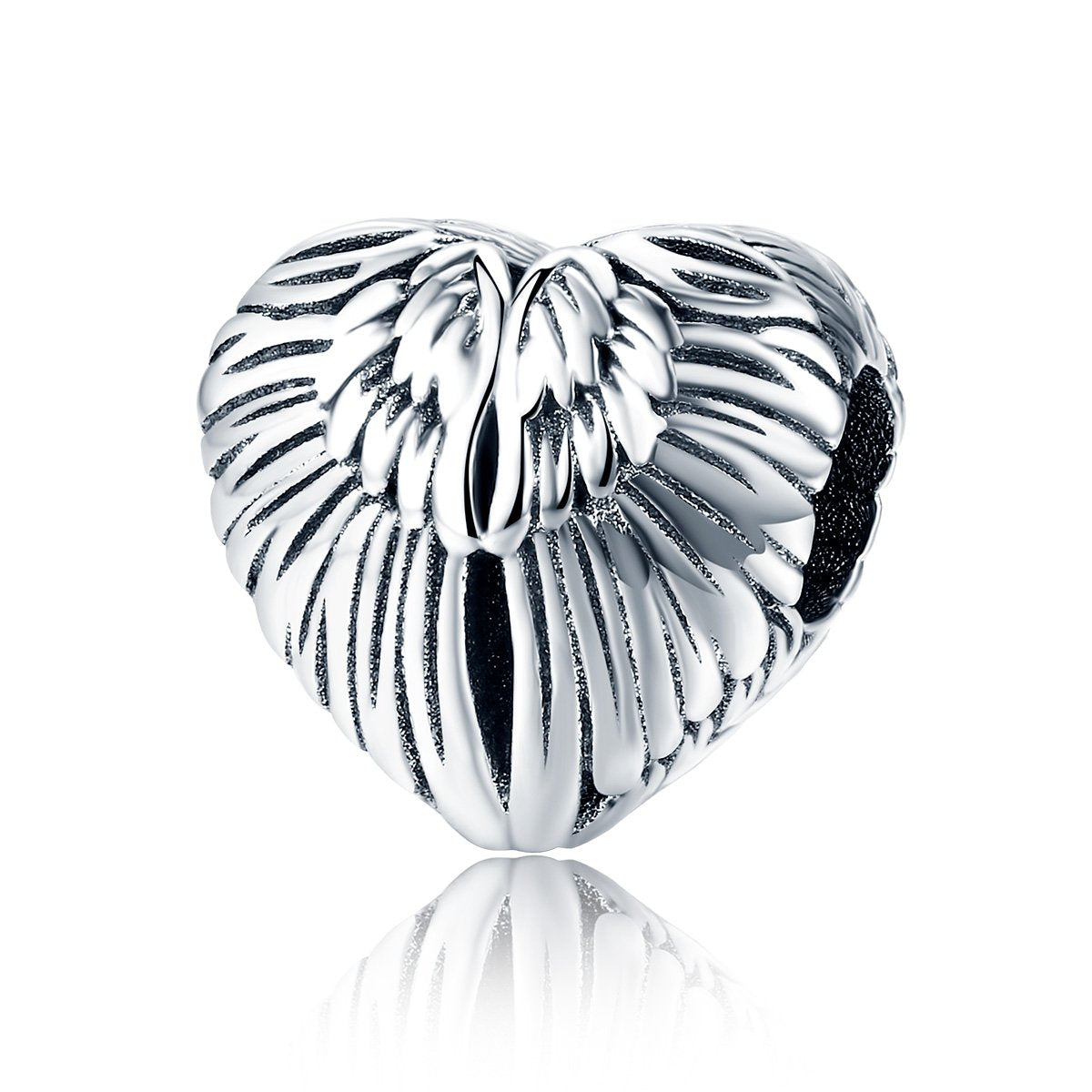 Sterling 925 silver charm the eagle wing pendant fits Pandora charm and European charm bracelet Xaxe.com