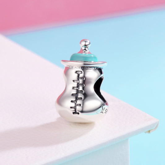 Sterling 925 silver charm the feeder bead pendant fits Pandora charm and European charm bracelet Xaxe.com