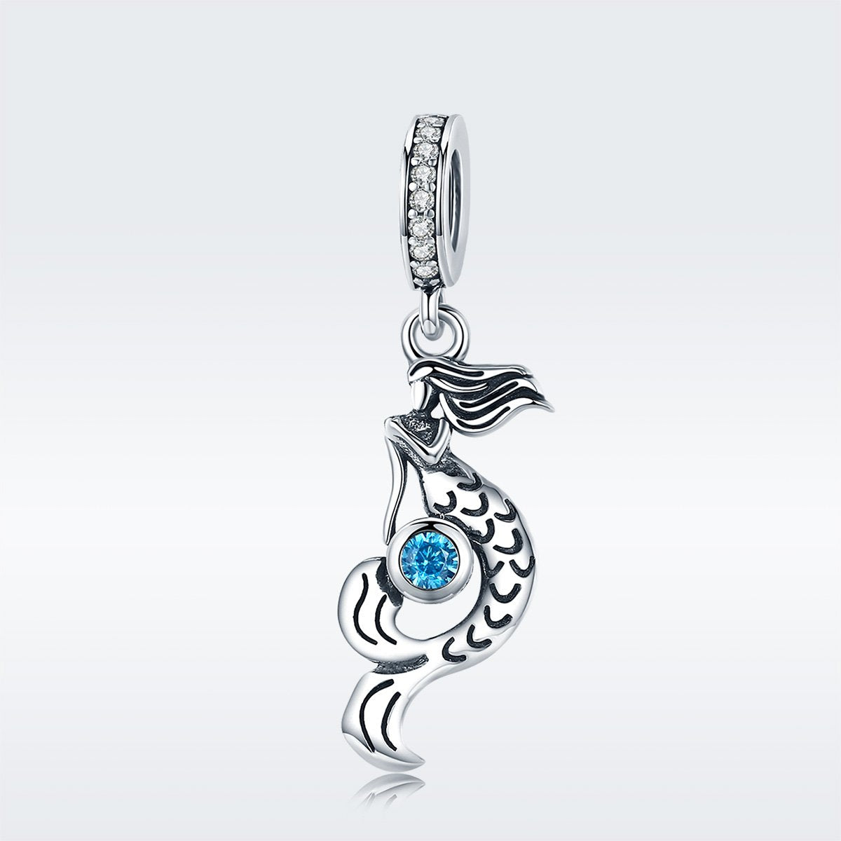 Sterling 925 silver charm the go fishing pendant fits Pandora charm and European charm bracelet Xaxe.com