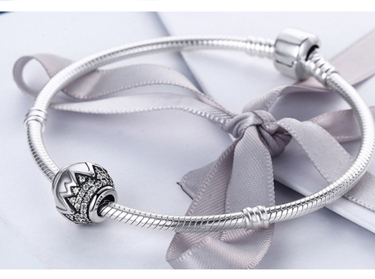 Sterling 925 silver charm the heart puls love bead pendant fits Pandora charm and European charm bracelet Xaxe.com