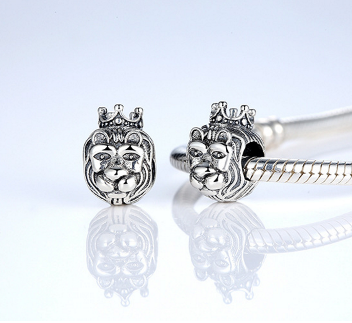 Sterling 925 silver charm the lion king bead pendant fits Pandora charm and European charm bracelet Xaxe.com