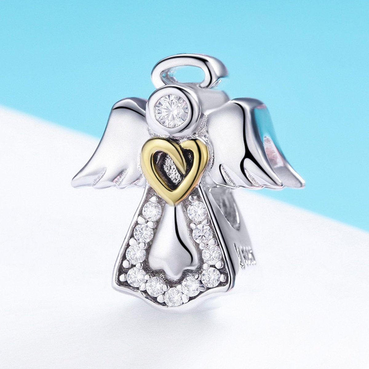 Sterling 925 silver charm the love angel fits Pandora charm and European charm bracelet Xaxe.com