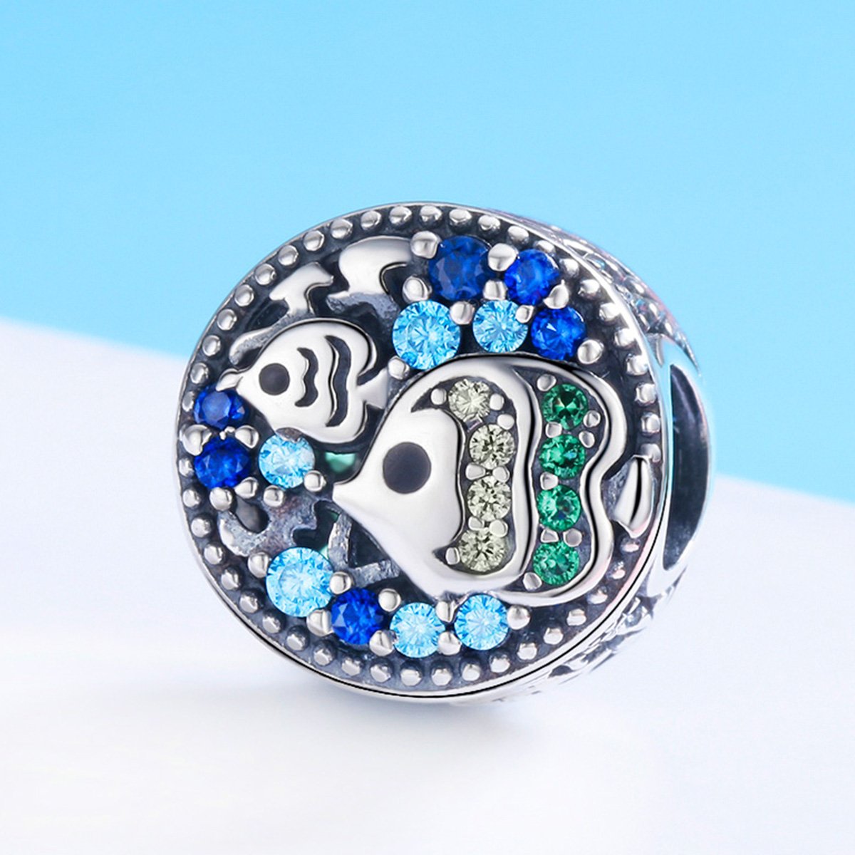 Sterling 925 silver charm the ocean world fits Pandora charm and European charm bracelet Xaxe.com