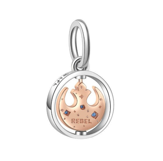 Sterling 925 silver charm the rebel pendant fits Pandora charm and European charm bracelet Xaxe.com