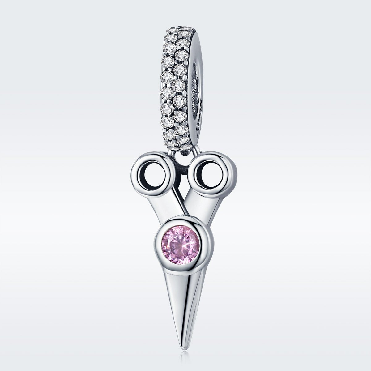 Sterling 925 silver charm the scissors pendant fits Pandora charm and European charm bracelet Xaxe.com